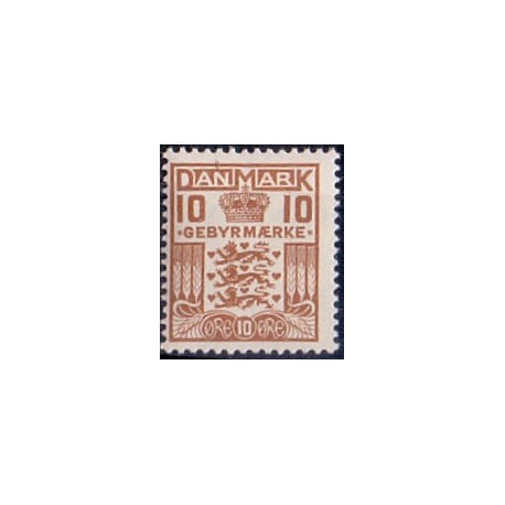 Danmark Gebyrmærke 1926-30 AFA nr. 3 **/MNH stemplet/used