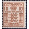 Danmark Gebyrmærke 1926-30 AFA nr. 3 **/MNH stemplet/used