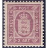 Danmark Tjenste 1875 AFA nr 4C **/MNH stemplet/used