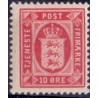 Danmark Tjenste 1902 AFA nr 10a **/MNH stemplet/used