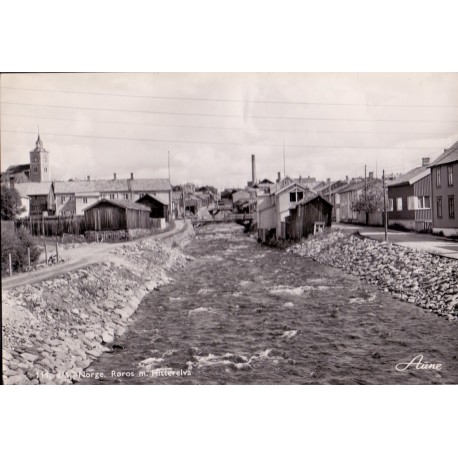 Norge. Røros m. Hitterelva, ubrugt