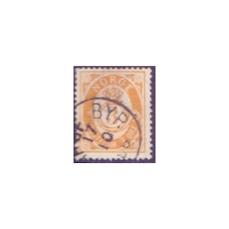 Norge. 1882. 3 Øre. AFA nr. 35 ** Postfrisk ubrugt stemplet st.