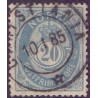 Norge. 1883-84. 20 Øre. med punktum AFA nr. 42 **  Postfrisk ubrugt stemplet st.