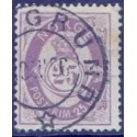 Norge. 1885-86. 25 Øre, AFA nr. 47 ** Postfrisk ubrugt stemplet st.