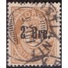 Norge. 1888. 2/12 Øre,Orangebrun AFA nr. 48 ** Postfrisk ubrugt stemplet st.