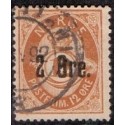 Norge. 1888. 2/12 Øre, mørkbrun AFA nr. 48b ** Postfrisk ubrugt stemplet st.
