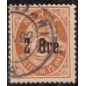 Norge. 1888. 2/12 Øre, mørkbrun AFA nr. 48b ** Postfrisk ubrugt stemplet st.