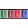 Norge. 1939. Dr. Maud sørgeudgave10-30+5 Øre. AFA nr. 204-07 ** st. stemplet postfrisk