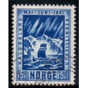 Norge. 1941. Hålogaland udstillingen AFA nr. 225 **   st. stemplet postfrisk