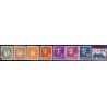 Norge. 1941. Slupperingsværdier UDEN vandmærke AFA nr. 271-78 **  st. stemplet postfrisk