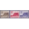 Norge. 1943, Nordkap III. AFA nr. 290-92 **  st. stemplet postfrisk