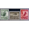Norge. 1944, Skibbrudnes efterladte. AFA nr. 301-03 ** st. stemplet postfrisk FDC
