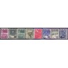 Norge. 1945, London udgave. AFA nr. 310-17 **. stemplet postfrisk FDC