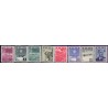 Norge. 1945, London udgave. AFA nr. 310-17 **. stemplet postfrisk FDC