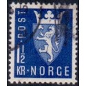 Norge. 1945, Ny tegning. AFA nr. 309 ** st. stemplet postfrisk FDC