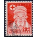 Norge. 1945, Røde Kors. AFA nr. 321 ** stemplet postfrisk FDC