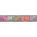 Norge. 1947. Postvæsnets 300-års jubilæum. AFA nr. 337-47 ** stemplet postfrisk FDC