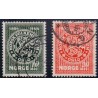 Norge. 1945, Norsk Folkemuseum. AFA nr. 322-23 ** stemplet postfrisk FDC