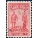 Norge. 1946, Norske krigsflyver "Little Norway". AFA nr. 328 ** stemplet postfrisk FDC