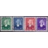 Norge. 1946, Haakon VII. AFA nr. 329-32 ** stemplet postfrisk FDC