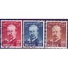 Norge. 1949. Alexander Kiellands fødsel. AFA nr. 354-56 ** stemplet postfrisk FDC