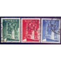 Norge. 1950. Oslo 900-års jubilæum. AFA nr. 362-64 ** stemplet postfrisk FDC