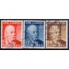 Norge. 1951. Arne Garborgs fødsel. AFA nr. 367-69 ** stemplet postfrisk FDC