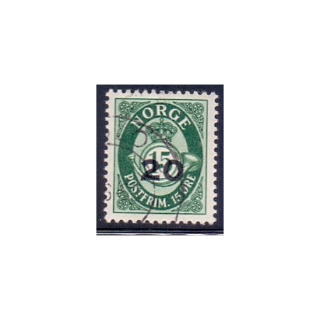 Norge. 1952. Provisorium. AFA nr. 392 ** stemplet postfrisk FDC