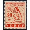 Norge. 1953. Kræftbekæmpelse. AFA nr. 393 ** stemplet postfrisk FDC