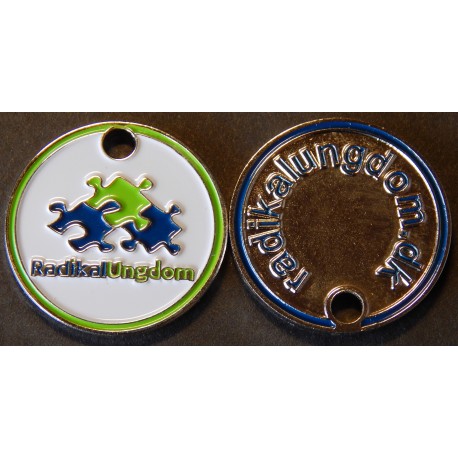 Vognpolet/coincart "Radikal Ungdom" 10kr. str.