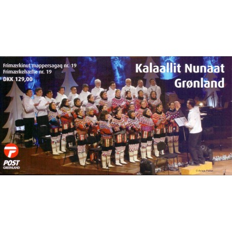 Grønland Jule/Christmas booklets no. 19  (2014)  Postfrisk/MNH   stemplet/used