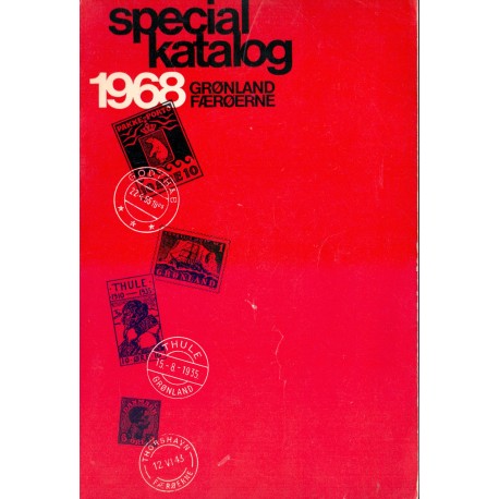 Specialkatalog 1969 over Grønland og Færøerne