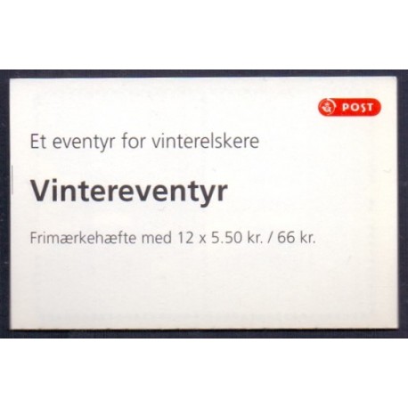 Danmark frimærkehæfte 2010. Vintereventyr AFA S191