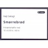 Danmark frimærkehæfte 2012. Smørrebrød AFA S209