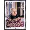 2015. 23,50 Kr. Dr. Margrethe 75 år. AFA nr. 699 postfrisk  stemplet