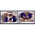 2015. 12,50-14,00 Kr. Dr. Europamærker / CEPT. AFA nr. 700-01 postfrisk  stemplet