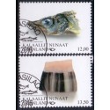 2016, 12,00-13,50. Norden. Madkultur. AFA nr. 727-28 postfrisk  stemplet FDC