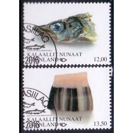 2016, 12,00-13,50. Norden. Madkultur. AFA nr. 727-28 postfrisk  stemplet FDC