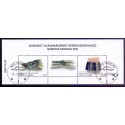 2016, 12,00-13,50. Norden. Madkultur, i miniark. AFA nr. 729 postfrisk  stemplet FDC