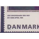1995. Malerifrimærker, med VARIANT. AFA nr. 1099x  postfrisk       Stemplet FDC