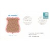 1982. Suppleringsværdier, AFA nr. 758 på  FDC med enkeltmærke , 4-blok