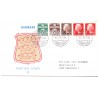 1979. FDC med hæftesammentryk HS3 (enkelt)