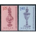 Norge. 1976. Kunstindustrimuseet i Oslo. AFA nr. 736-37 ** stemplet postfrisk FDC
