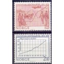Norge. 1976. Statistisk Sentralbyrå. AFA nr. 742-73 ** stemplet postfrisk FDC