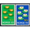 Norge. 1977. Fællesnordisk udgave. AFA nr. 751-52 ** stemplet postfrisk FDC