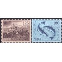 Norge. 1977. Fiskerierhverv. AFA nr. 765-66 ** stemplet postfrisk FDC