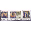 Norge. 1977. Julefrimærker. AFA nr. 769-71 ** stemplet postfrisk FDC