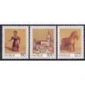 Norge. 1978. Julefrimærekr. AFA nr. 801-03 ** stemplet postfrisk FDC