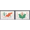 Norge. 1980.  KFUK & KFUM.  AFA nr. 820-21 ** stemplet postfrisk FDC