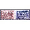 Norge. 1980.  Fællesnordisk udgave..  AFA nr. 829-30 ** stemplet postfrisk FDC